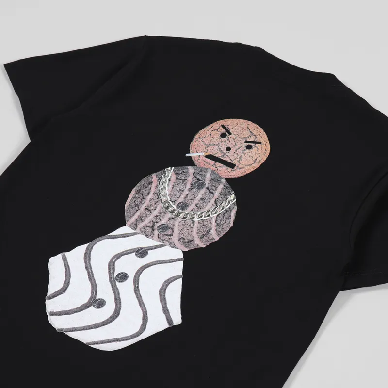 Quartersnacks Classic Snackman T Shirt Black-2