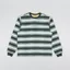 Dime Classic Striped Long Sleeve T Shirt Green