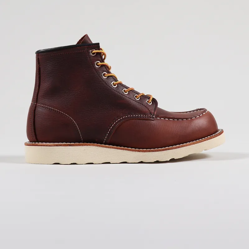 Red Wing Workwear Classic Moc Toe Leather Boots Brown