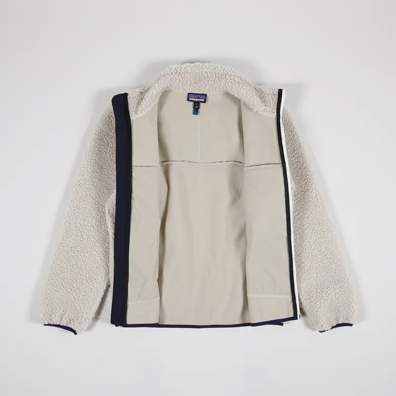 Mens white patagonia fleece deals