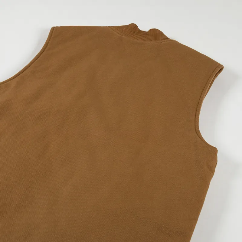 Carhartt WIP Classic Vest Heavy Stone Wash Hamilton Brown-6