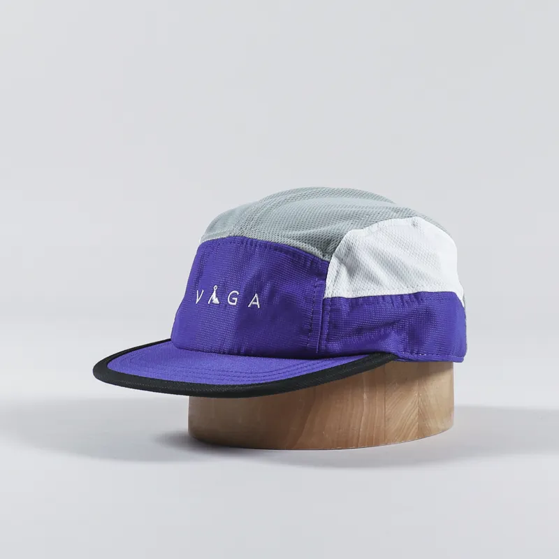 Vaga Logo Club Running Cap Racing Blue White Light Grey