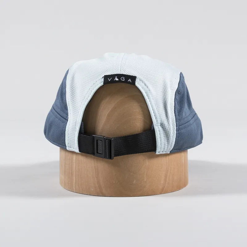 Vaga Running Logo Club Cap Mint Blue Pink Charcoal Run Hat