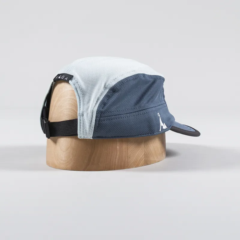 Vaga Running Logo Club Cap Mint Blue Pink Charcoal Run Hat