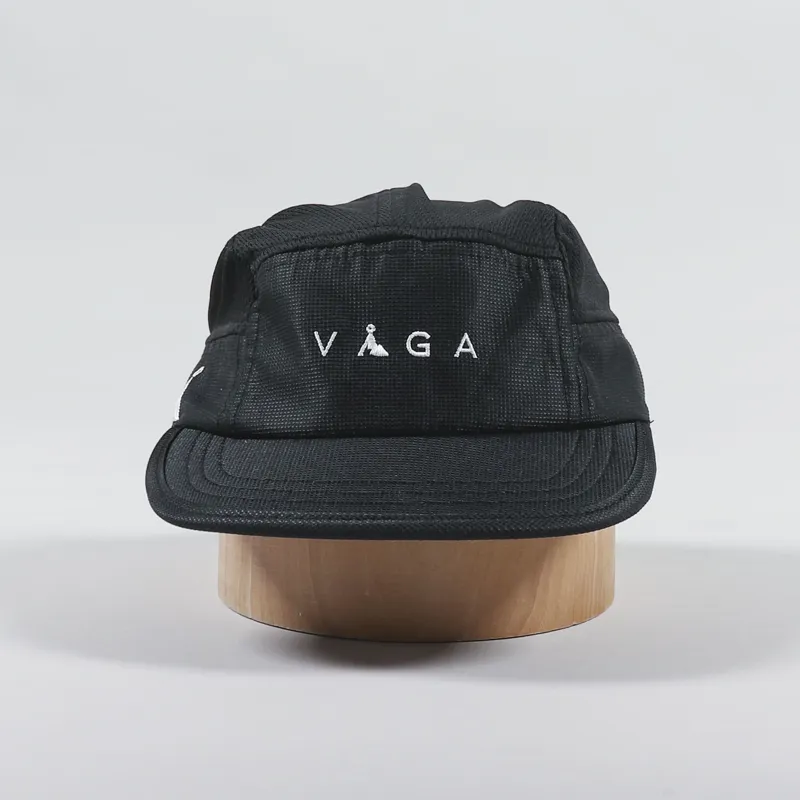 Vaga Running Logo Script Club Cap Storm Black Hat