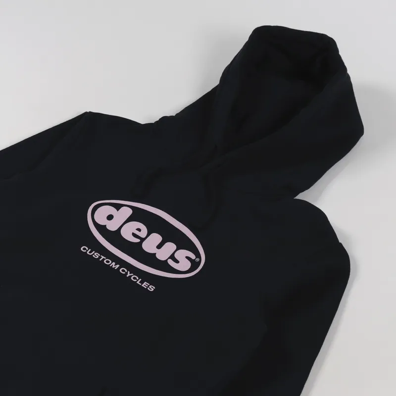 Deus Ex Machina Club Hoodie Black-2