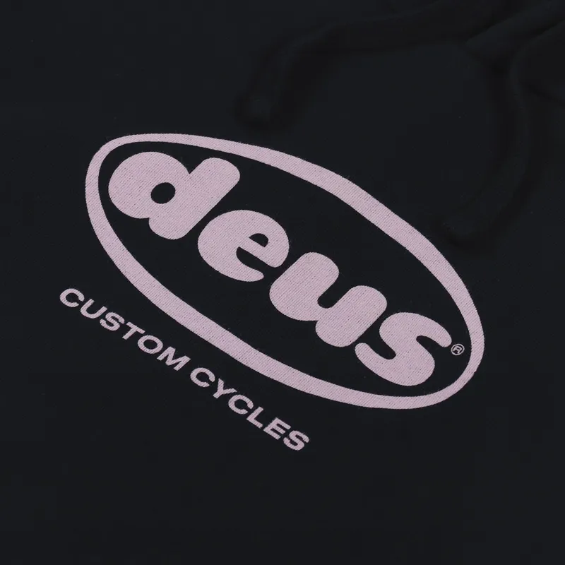 Deus Ex Machina Club Hoodie Black-5