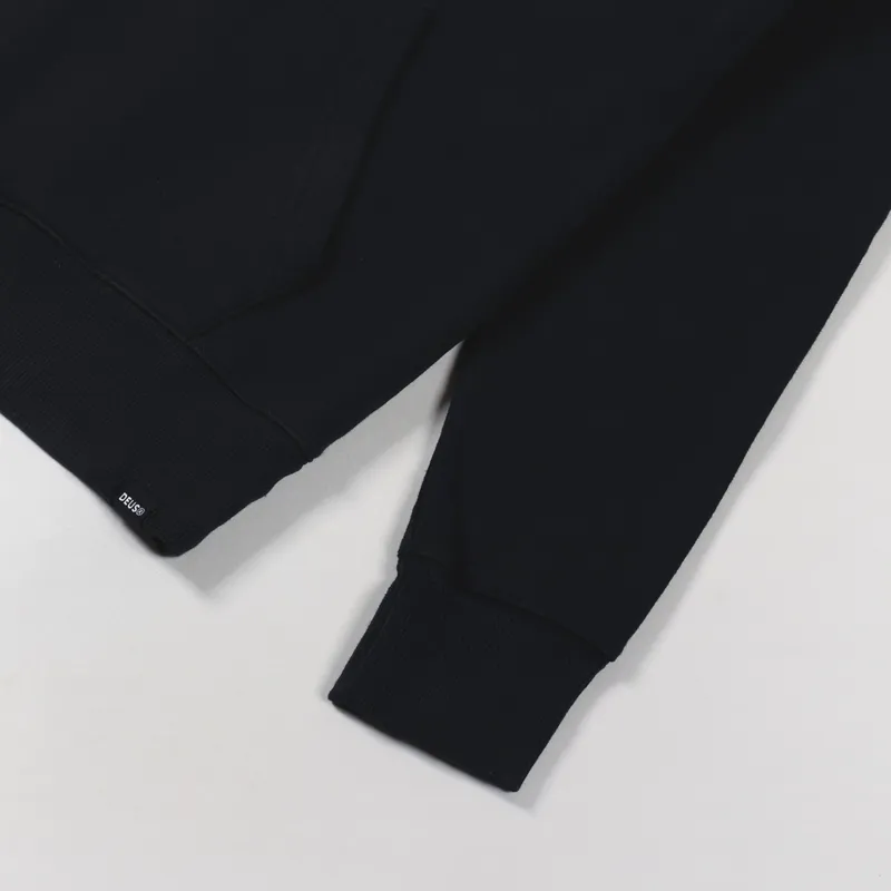 Deus Ex Machina Club Hoodie Black-4