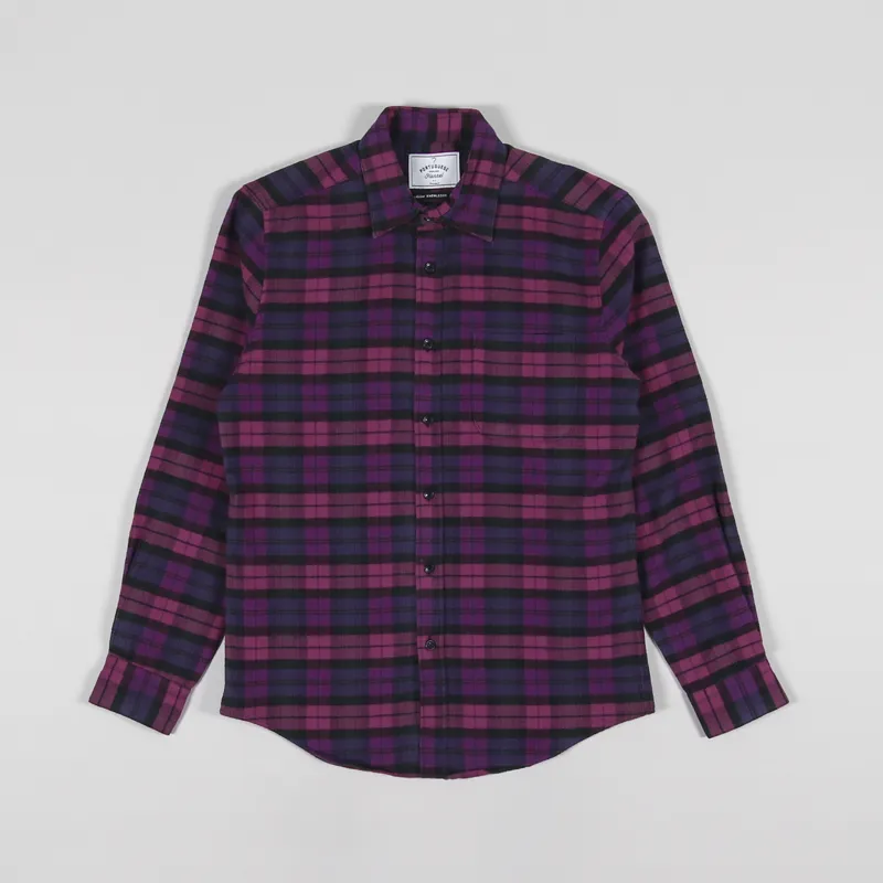 Portuguese Flannel Clubbing Shirt Purple