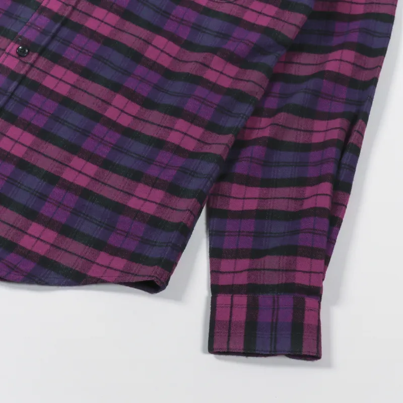 Portuguese Flannel Clubbing Shirt Purple-5