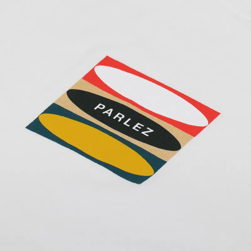 Parlez Cluff T Shirt White-2
