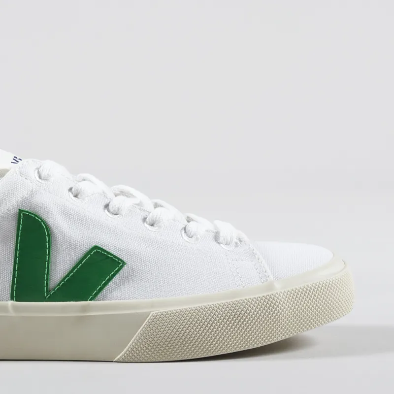 Veja Sneakers Mens Campo CA Canvas Shoes White Pierre Trainers