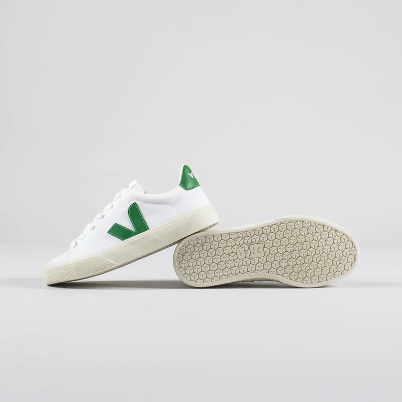 Veja Campo CA Canvas Shoes White Pierre-1