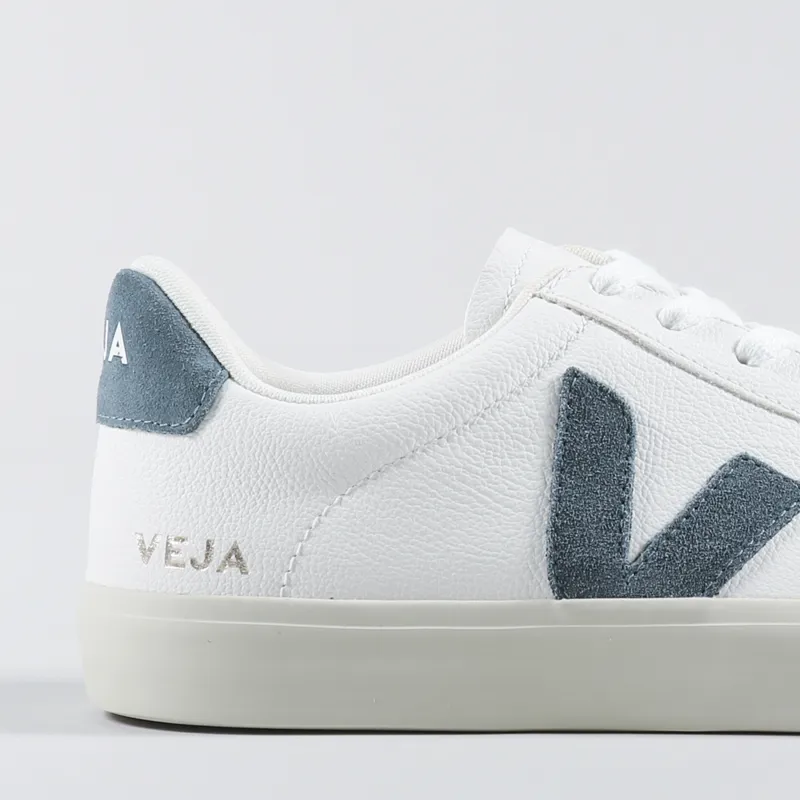 Veja Womens Campo Chromefree Shoes Extra White California-5