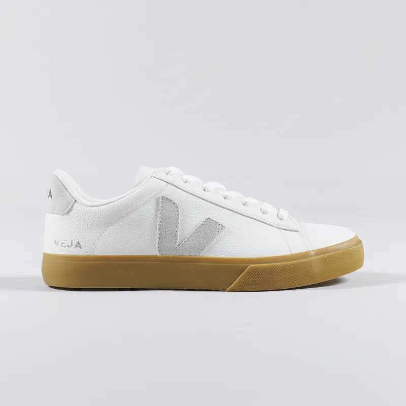 Veja Womens Campo Chromefree Shoes Extra White Natural-4