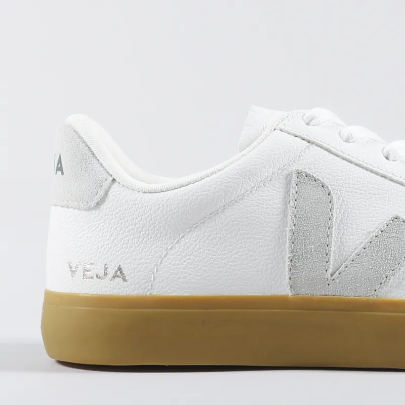 Veja Womens Campo Chromefree Shoes Extra White Natural-5