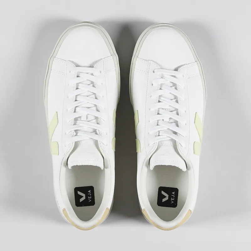 Veja Campo Chromefree Shoes Extra White Sun Peach-1