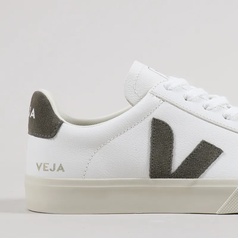Veja Campo Chromefree Shoes Extra White Kaki-5