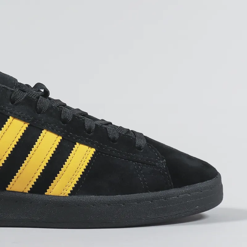 Adidas Skateboarding Campus ADV Shoes Black Bold Gold-6