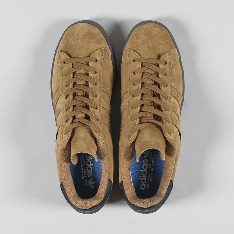 Adidas Skateboarding Mens Suede Campus ADV Shoes Mesa Blue