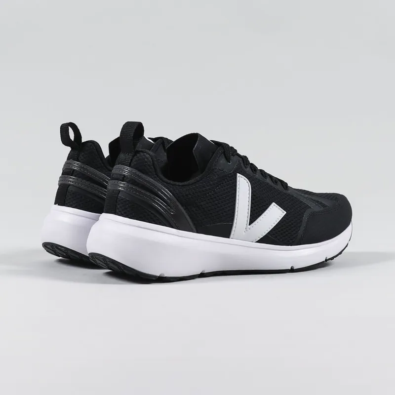 Veja Womens Condor 2 Alveomesh Shoes Black White-2