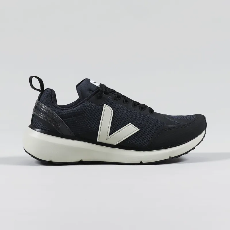 Veja Womens Condor 2 Alveomesh Shoes Nautico Pierre Black-4