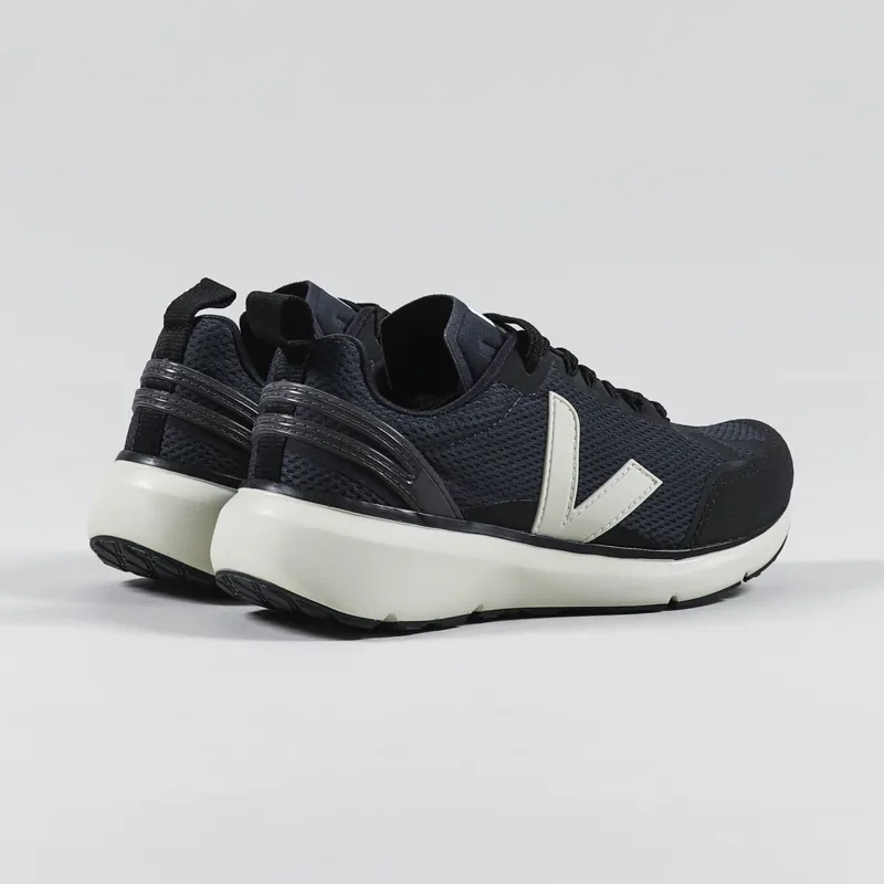 Veja Womens Condor 2 Alveomesh Shoes Nautico Pierre Black-2