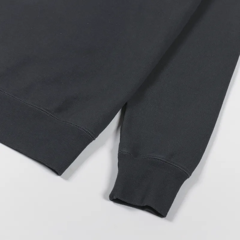 Deus Ex Machina Canggu Surf Crew Sweat Phantom Black-6