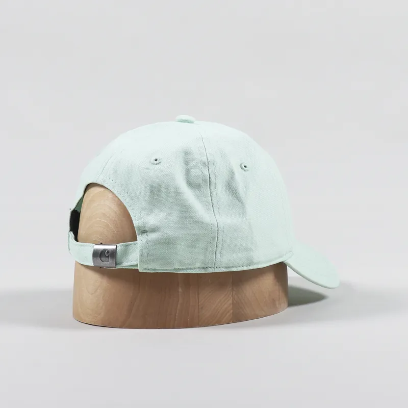 Carhartt WIP Canvas Script Cap Pale Spearmint Hedge-1