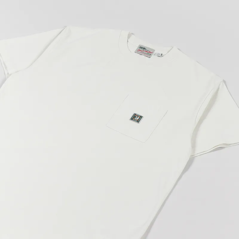 Deus Ex Machina Canyon Pocket T Shirt Dirty White-2