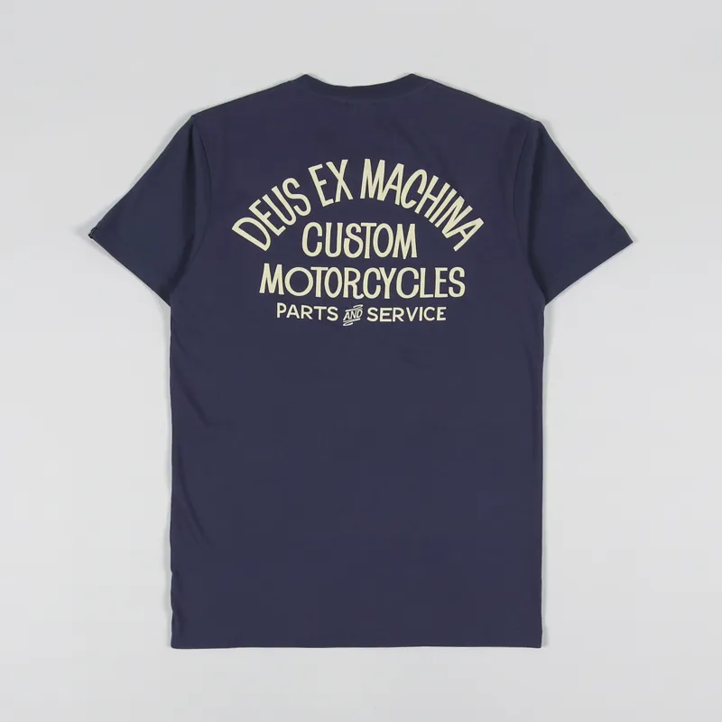 Deus Ex Machina Canyons T Shirt Navy