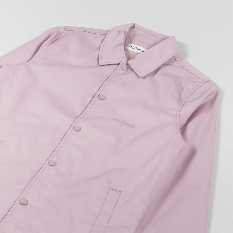 M.C Overalls Coach Jacket Dusty Pink-5