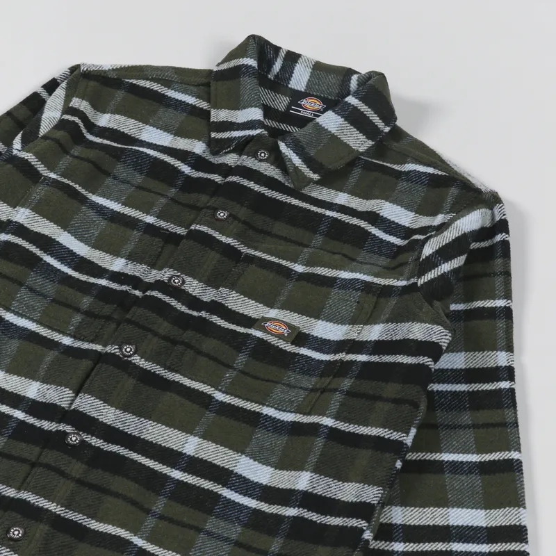 Dickies Coaling Shirt Military Green-2