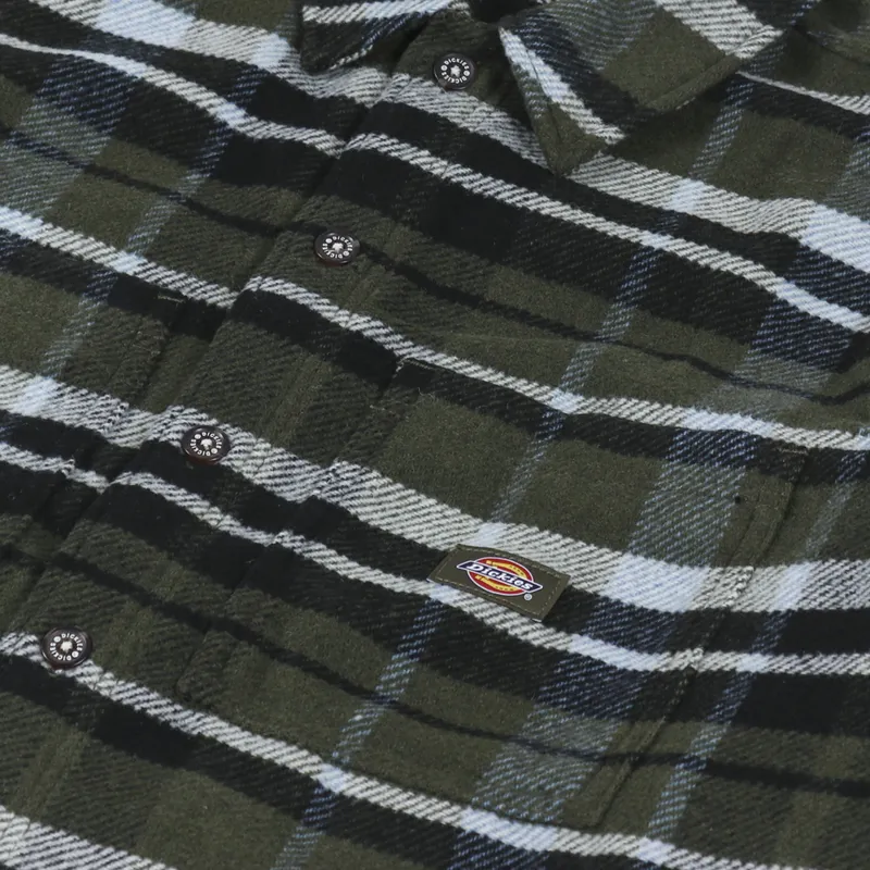 Dickies Coaling Shirt Military Green-7