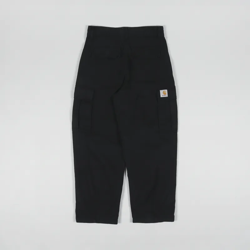 Carhartt WIP Cole Cargo Pant Black Moraga Twill-1