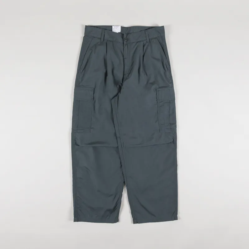 Carhartt WIP Cole Cargo Pant Jura Rinsed Lane Poplin-1