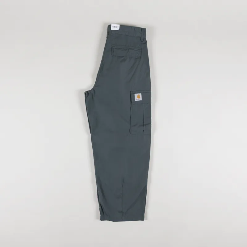 Carhartt WIP Cole Cargo Pant Jura Rinsed Lane Poplin-2