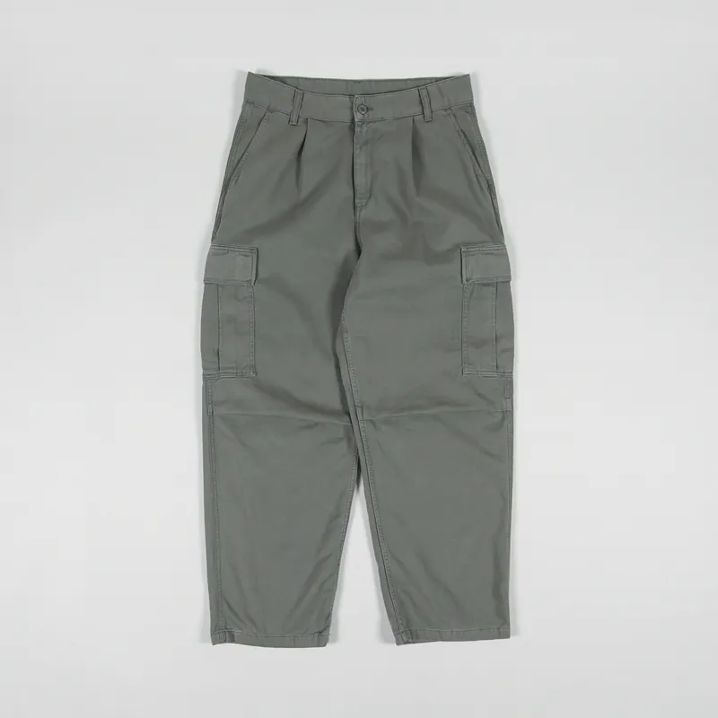Carhartt WIP Mens Cole Cargo Pants Salvia Green Moraga Twill