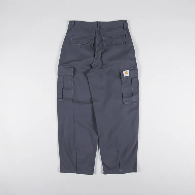 Carhartt WIP Cole Cargo Pant Zeus Rinsed Lane Poplin