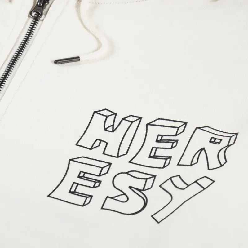 Heresy Coli Zip Hoodie Ecru-4