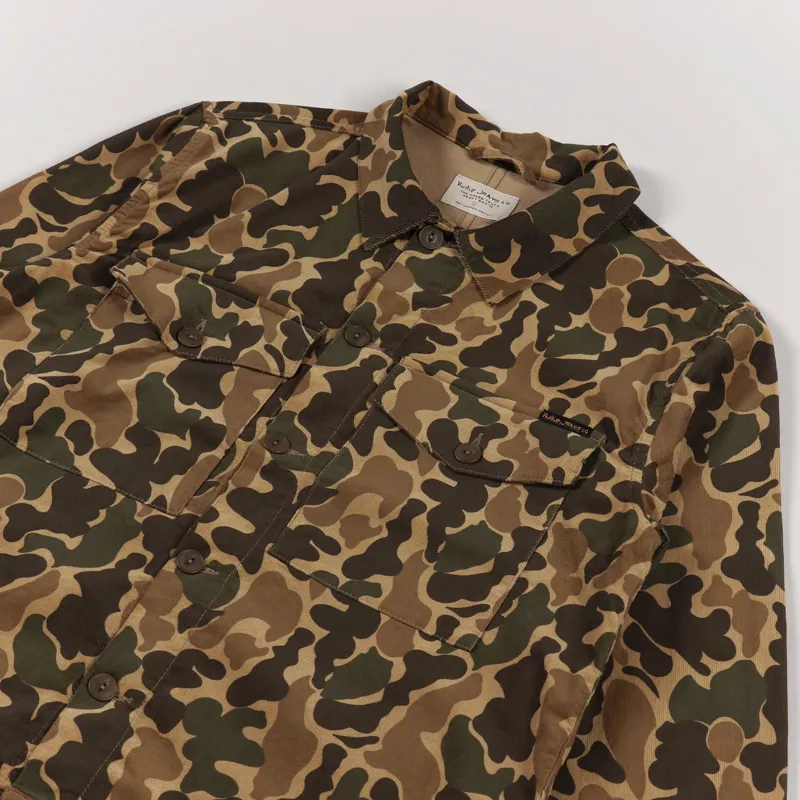 Nudie Jeans Colin Shirt Camo Multi-2