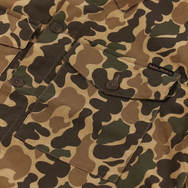 Nudie Jeans Colin Shirt Camo Multi-7