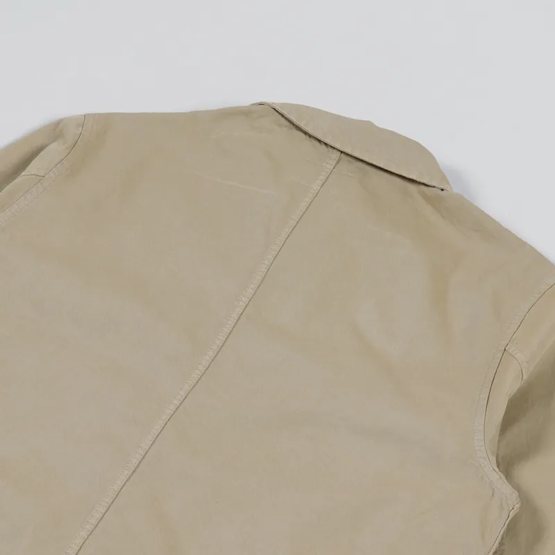 Nudie Jeans Colin Utility Overshirt Oat-3