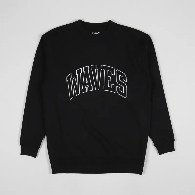 Avenue Wave Club College Sweat Black
