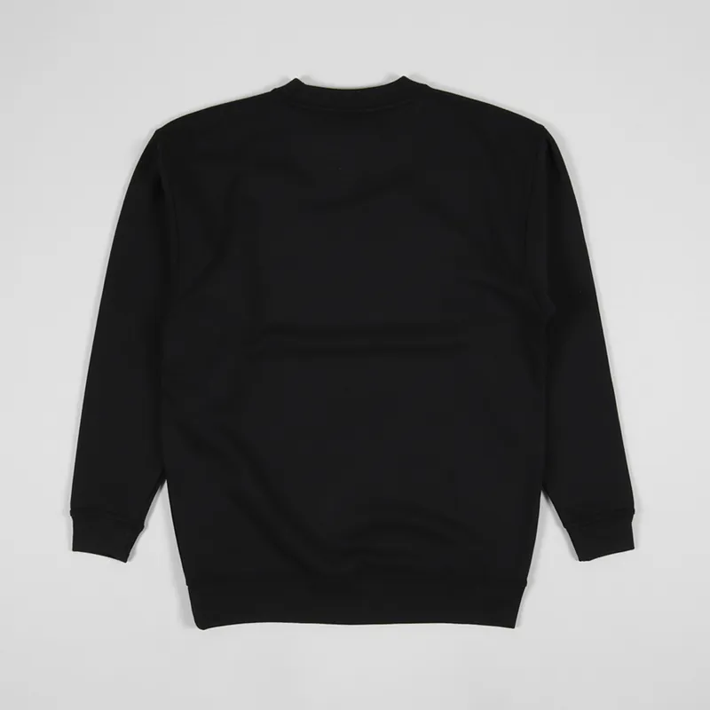 Avenue Wave Club College Sweat Black-1