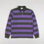 Palmes Tennis Society Colt Rugby Shirt Purple Green