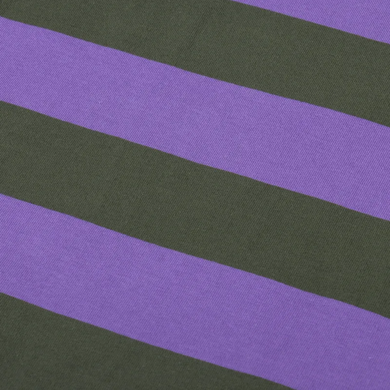 Palmes Tennis Society Colt Rugby Shirt Purple Green-5