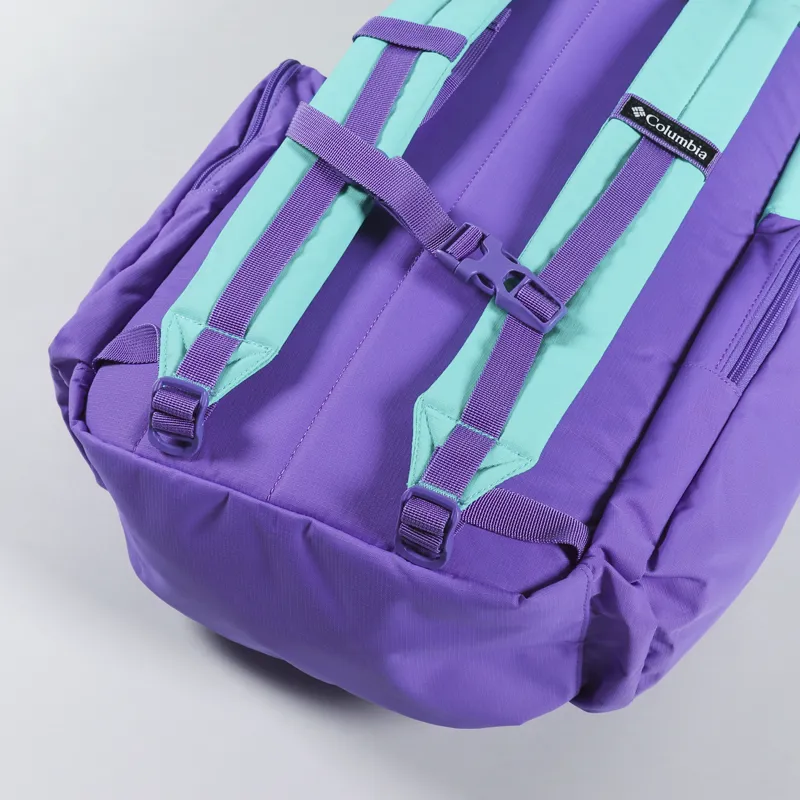 Columbia Trek 28L Backpack Bright Aqua Purple Lotus-7