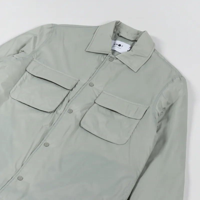 NN07 Columbo Jacket Oil Green-3