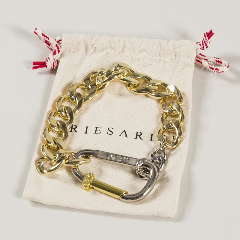 【ARIES】Column Carabiner Gold Chunky Necklace / GOLD ARIES Column Carabiner Chunky Necklace - Gold | THEROOM